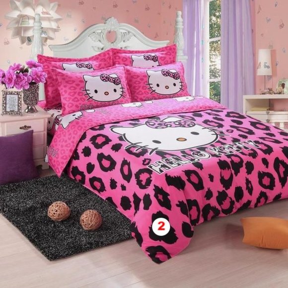 Hello Kitty Bedding Hello Kitty Bedding Includes A Blanket And 2